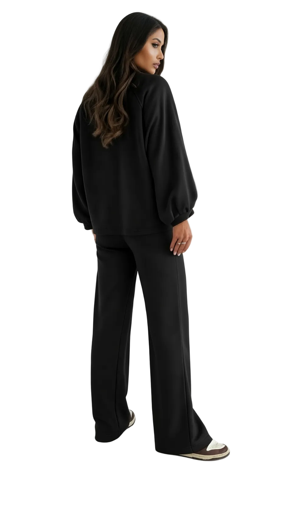 Sweatshirt och Sweatpants - svart