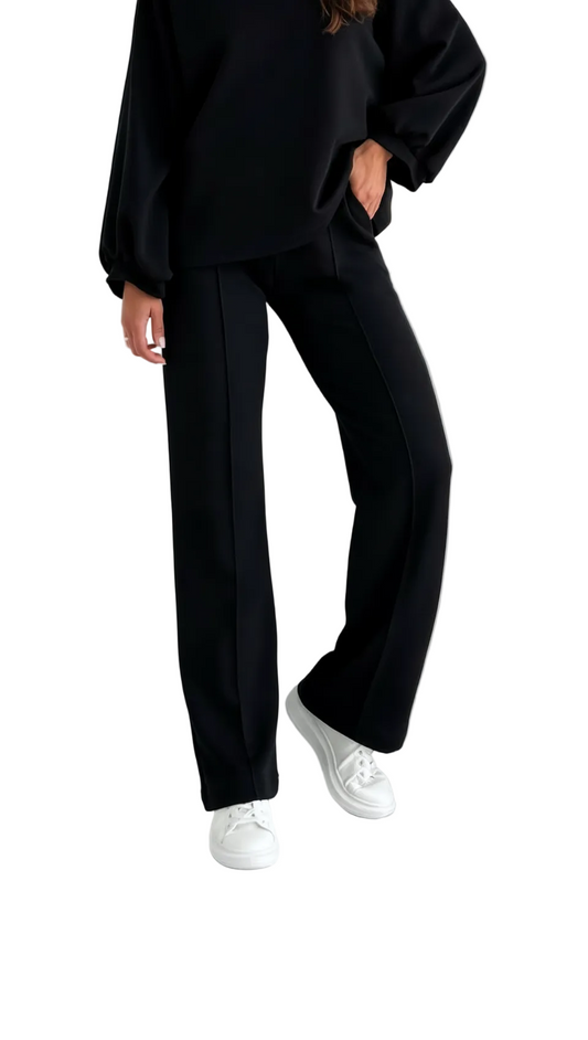 Sweatshirt och Sweatpants - svart