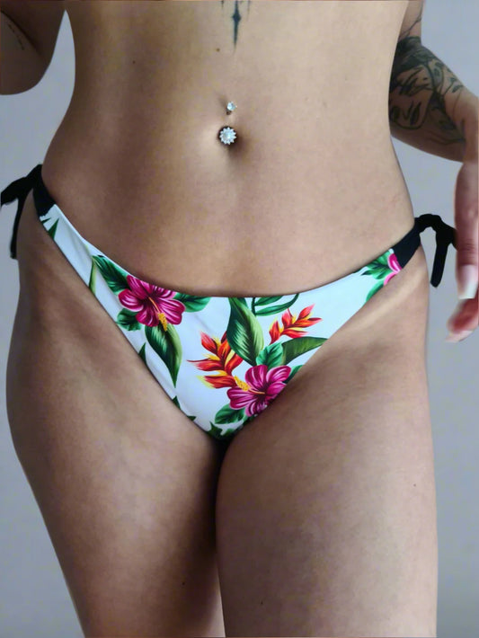 Front view of one-piece swimsuit